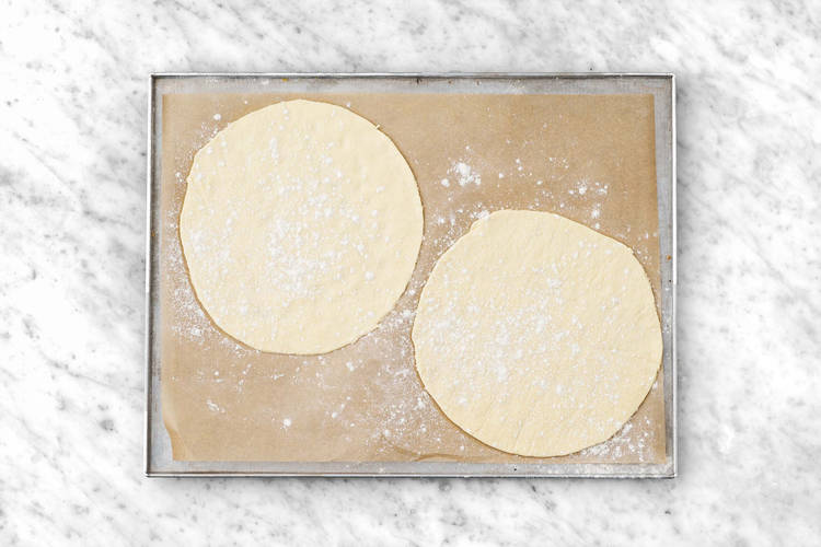 Forbered pizzadej