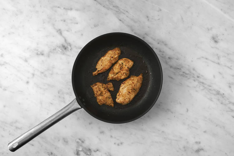 Cook the chicken