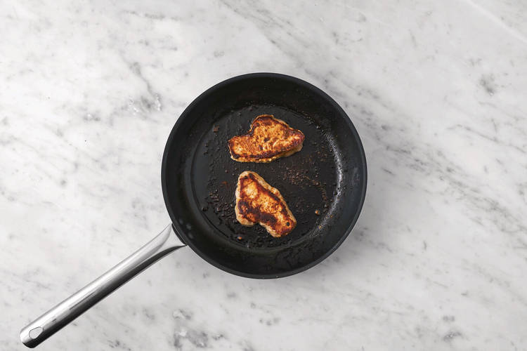 Cook the pork