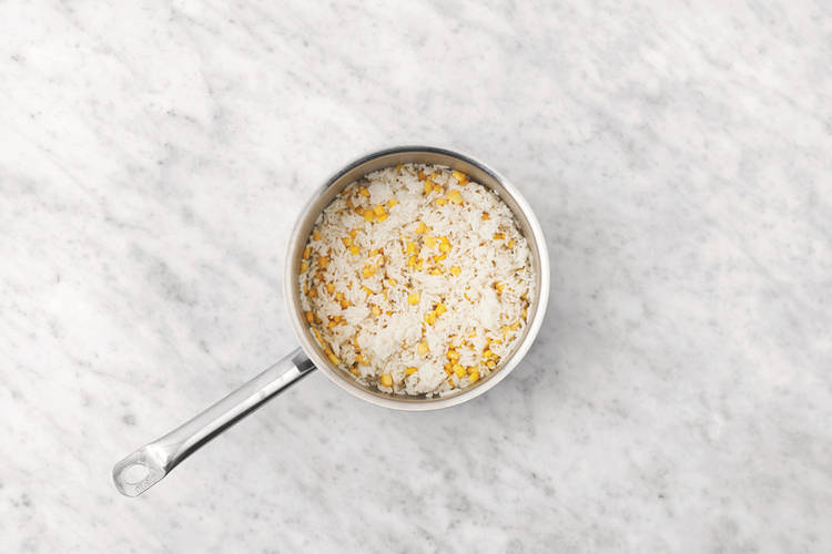 Cook the rice