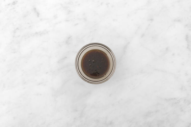 Make the soy-ginger sauce