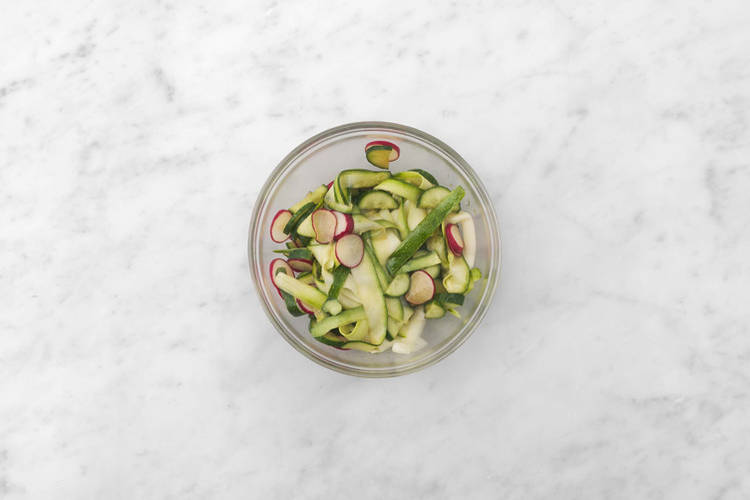 Prepara la ensalada