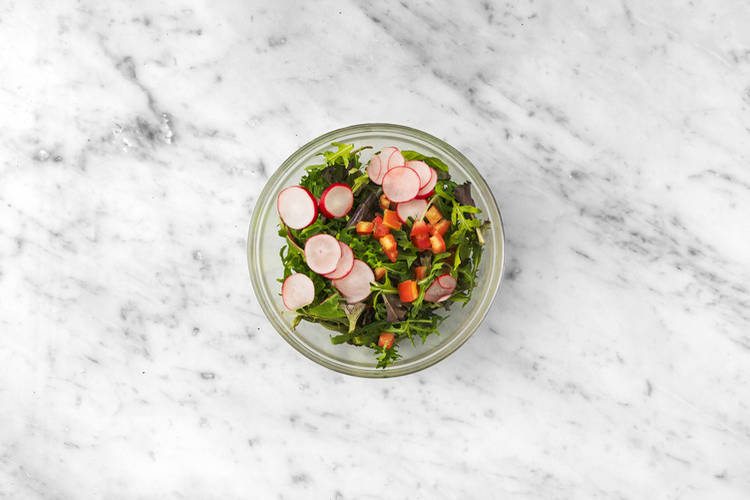 Toss the salad
