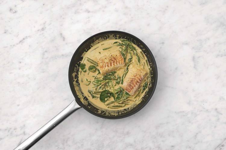 Make the curry sauce
