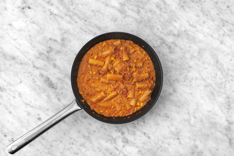 Tillsätt pasta