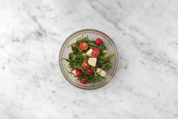 Förbered sallad