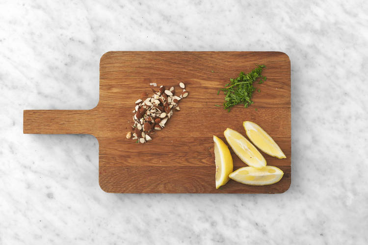 Forbered grønnsaker