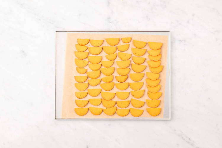 Süßkartoffel backen