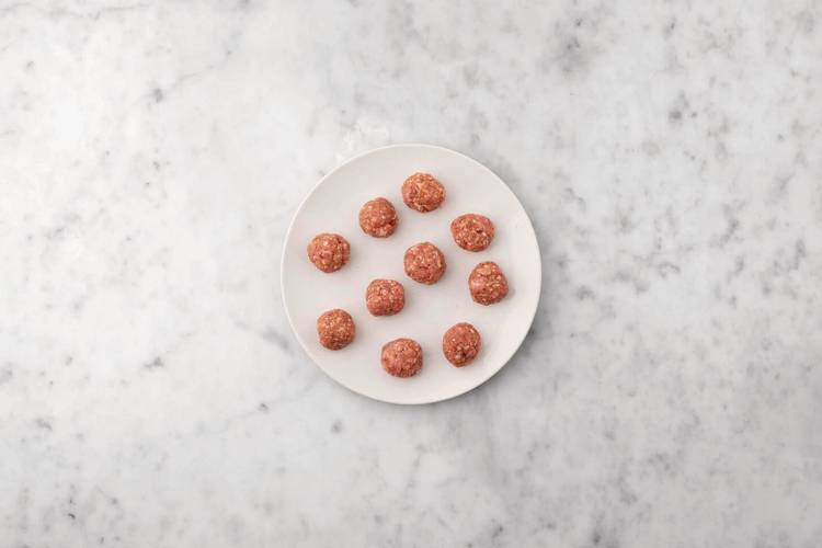 Make the meatballs 