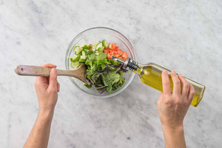 Toss the salad