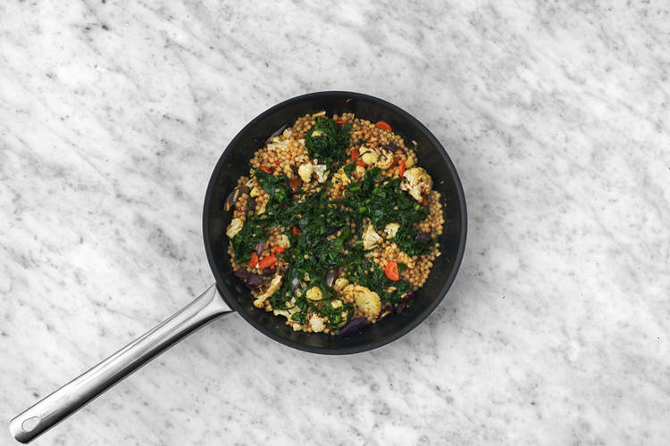 Finish the couscous