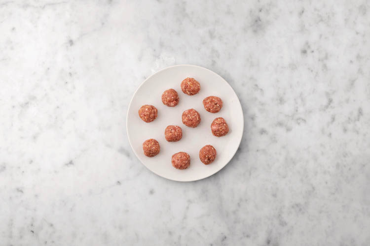 Make the meatballs 