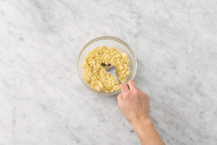 Cook the couscous