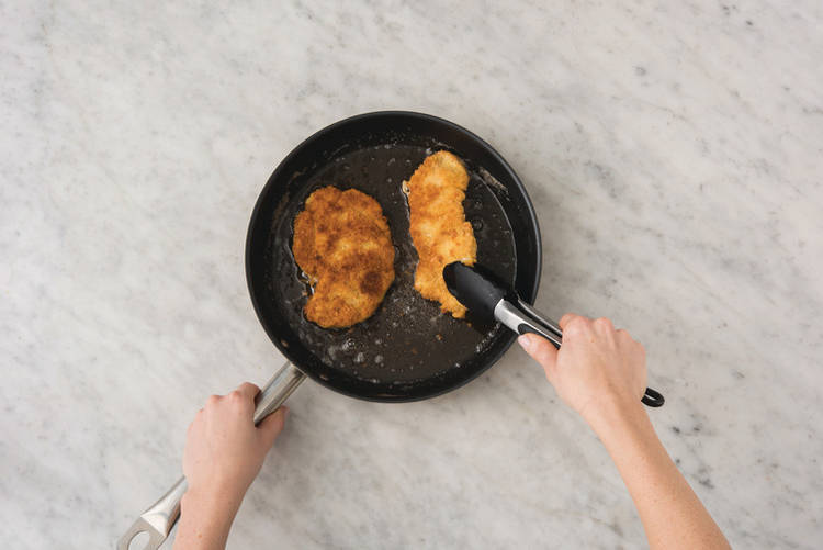 Cook the chicken