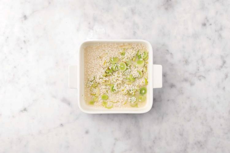 Make the risotto