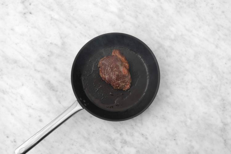Cook the beef