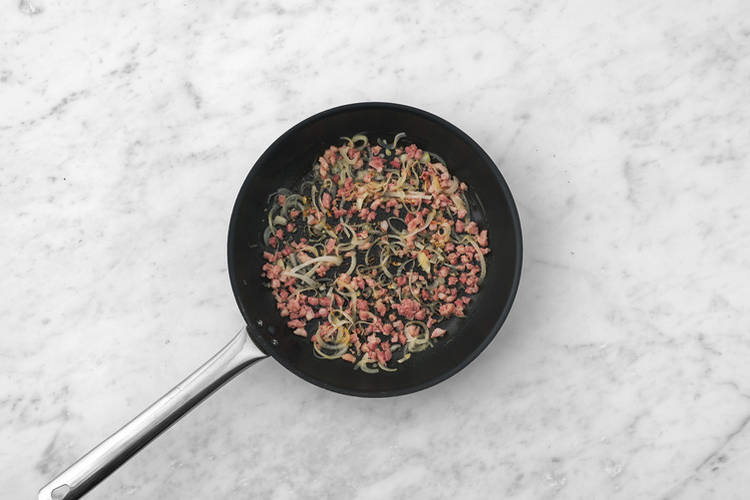 Get prepped & cook bacon