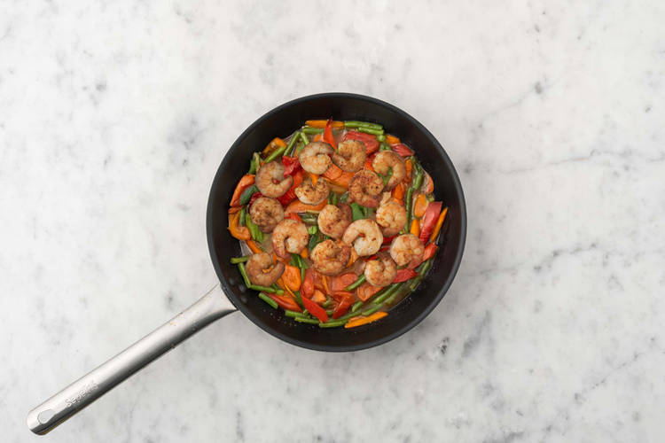 Stir fry vollenden