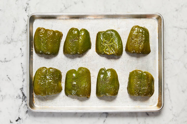 Roast Peppers & Make Pico