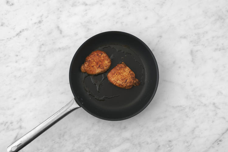 Cook the chicken