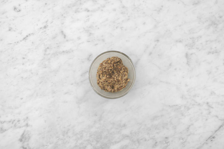Prep the lentil patties