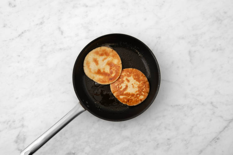 Toast the flatbreads