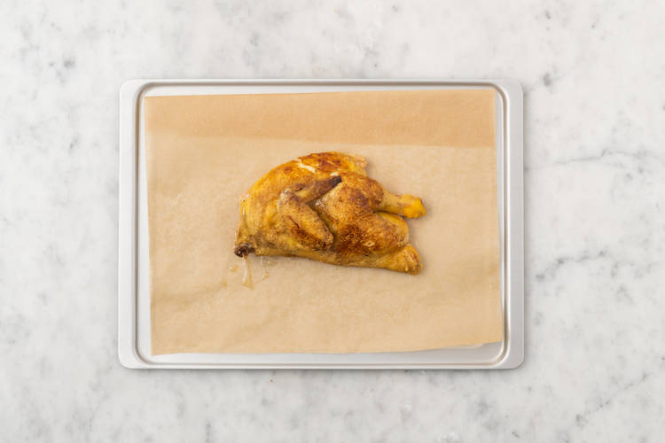 Roast the chicken