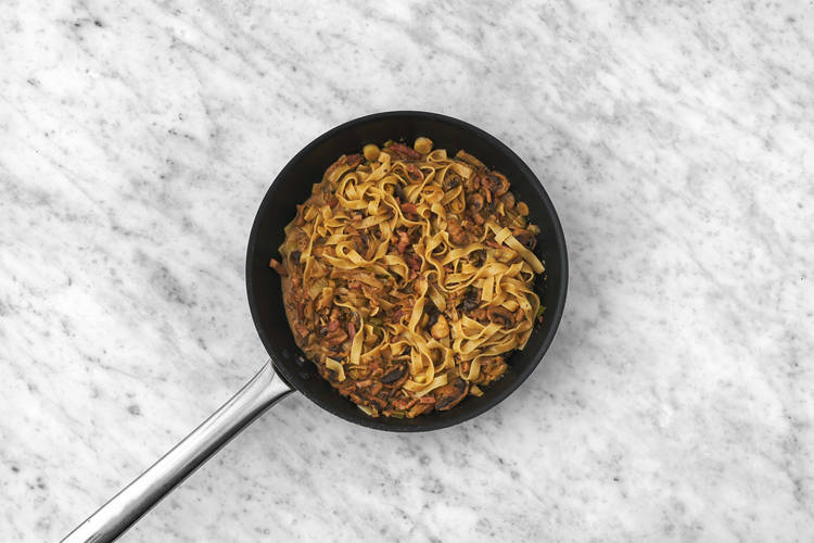 Add the pasta