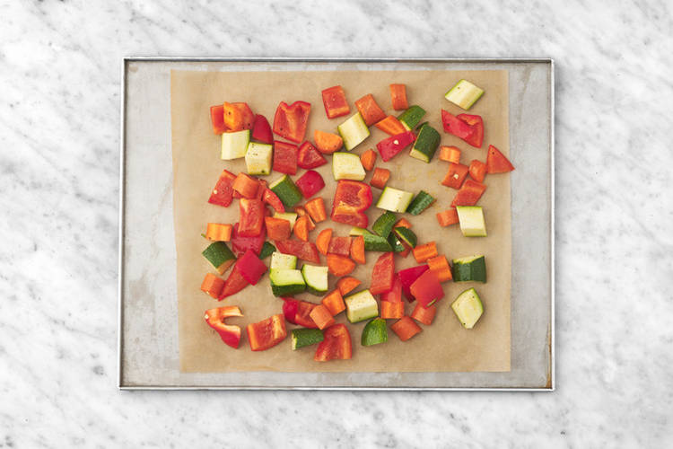 Roast the veggies 
