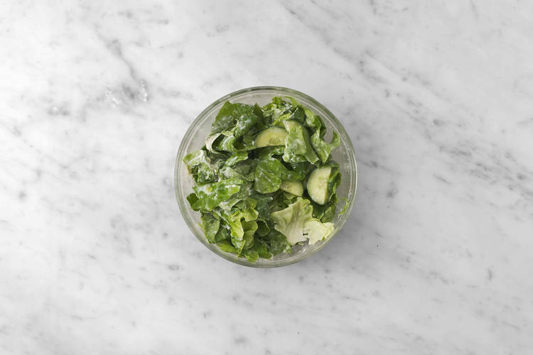 Salade maken