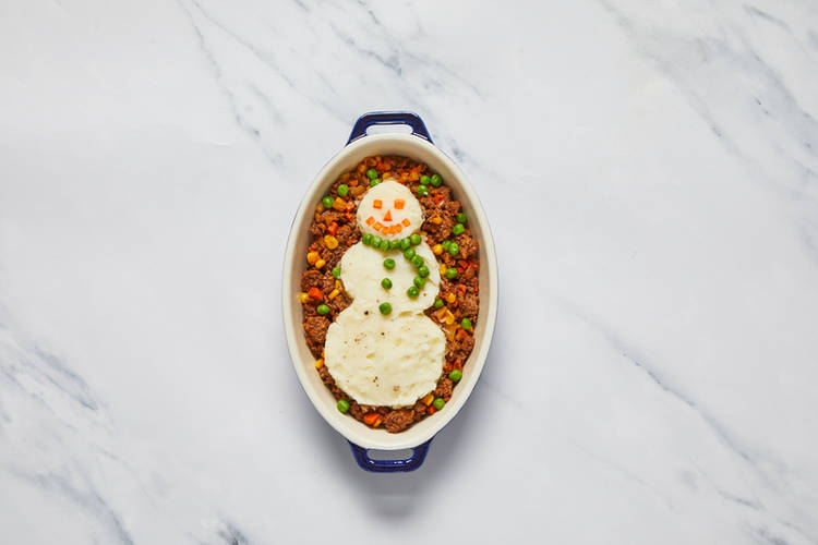 Assemble shepherd's pie
