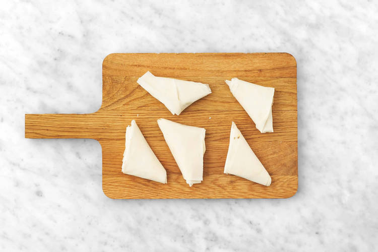 Assemble & bake the parcels