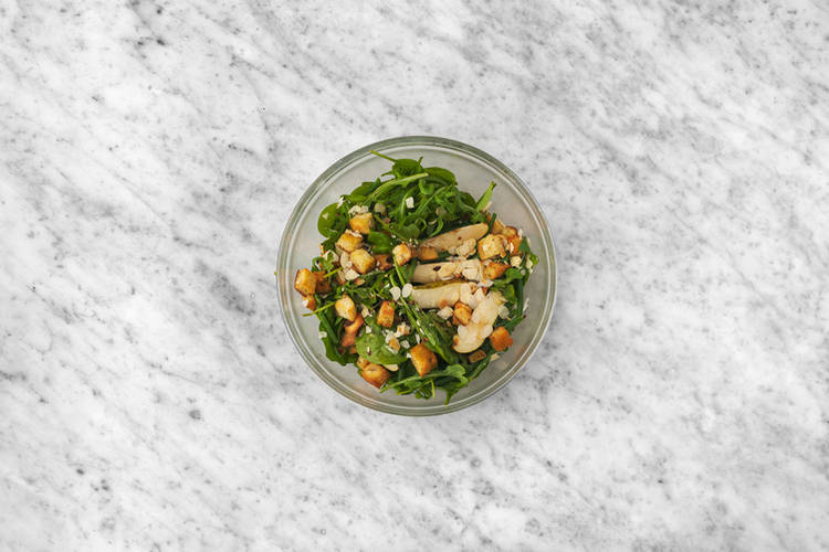 Toss the salad