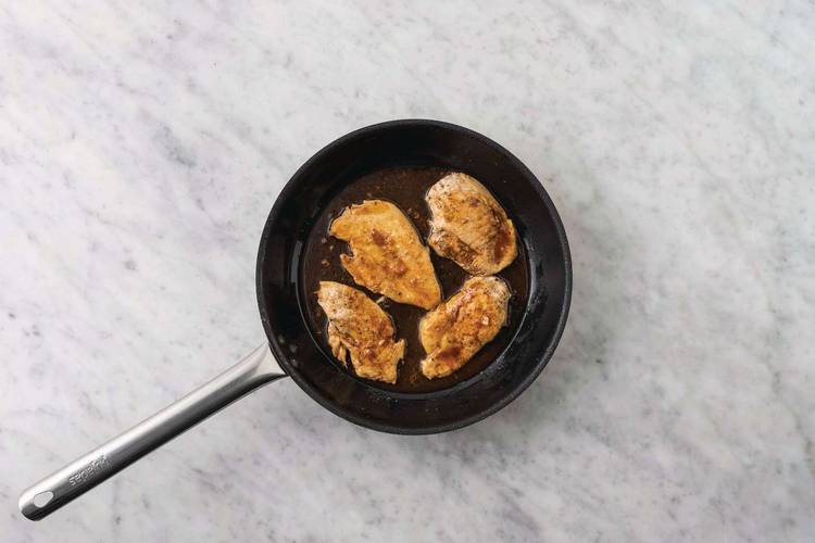 Cook the chicken 