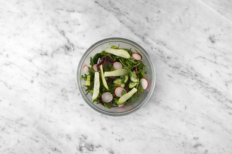 Toss the salad