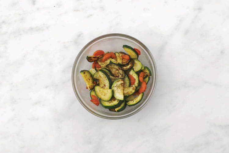 Get prepped & cook the veggies