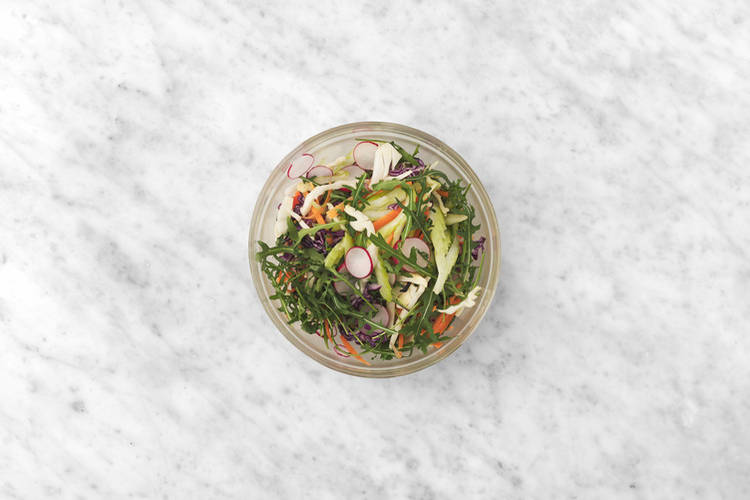 Assemble the salad