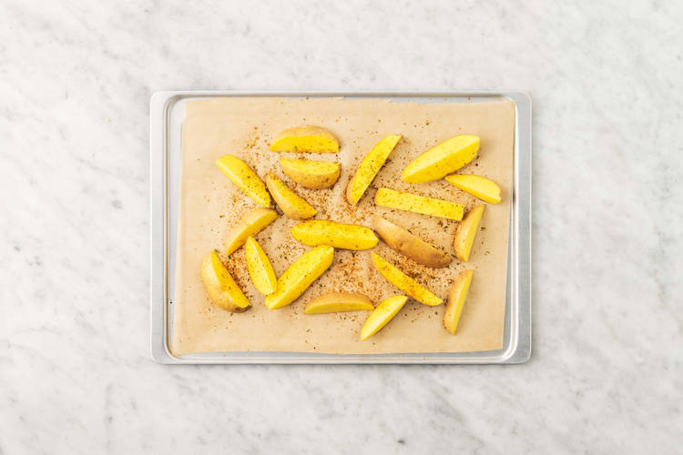 Préparer les pommes de terre