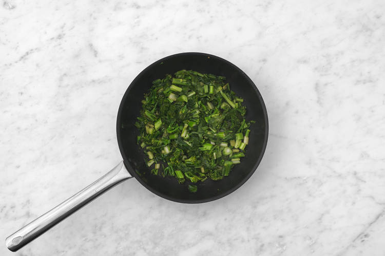 Get prepped & cook the veggies