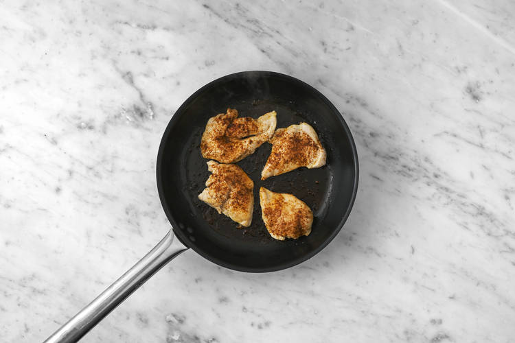 Cook the chicken