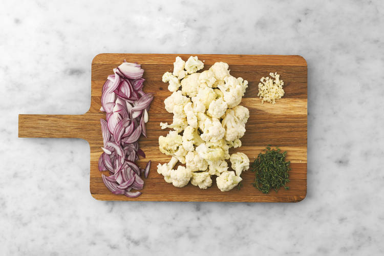 Roast the cauliflower