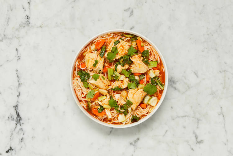 Cook noodles and serve