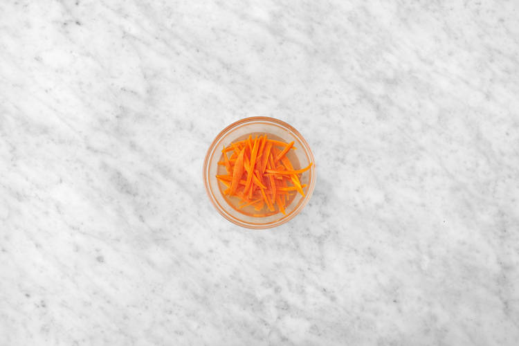 Pickle carrots and prep