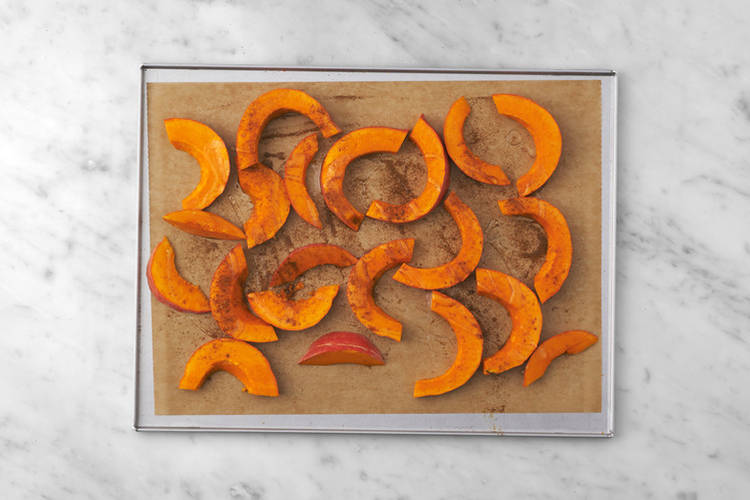 Roast the pumpkin