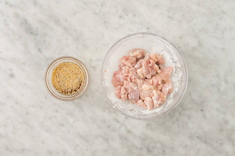 Prep the chicken