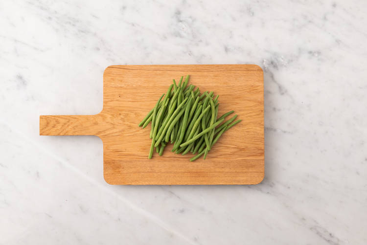 Prep the green beans