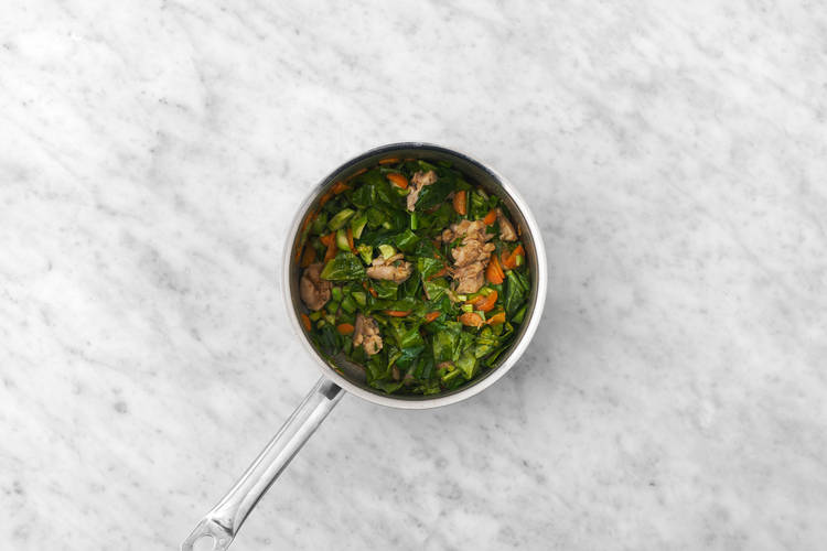 Start the noodle soup