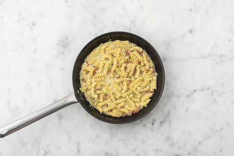 Finish the pasta