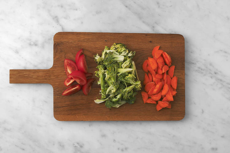 Prep the veggies