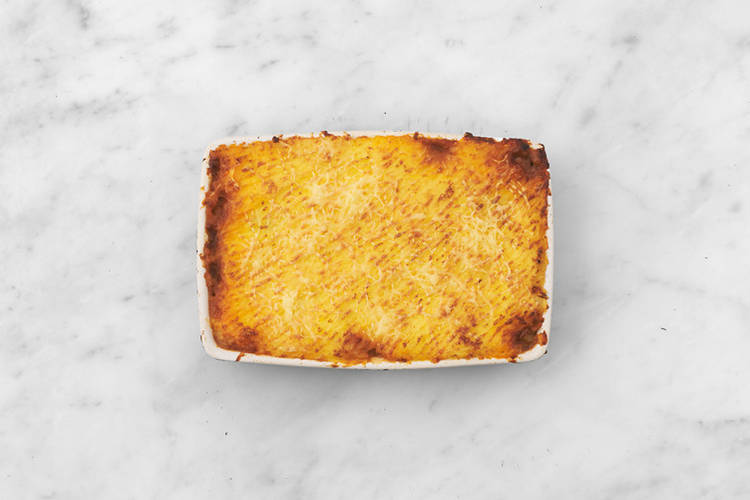 Assemble the pie